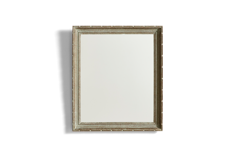 Rustic Painted Mirror