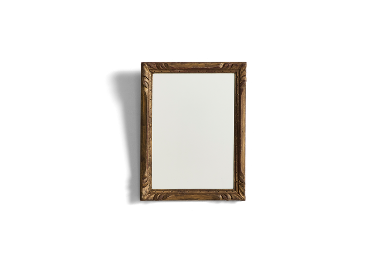 Small Gilt Wood Mirror
