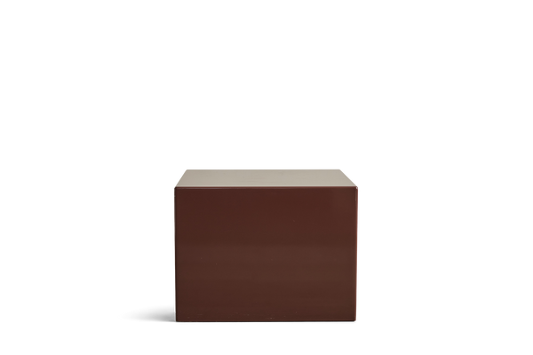 Square Lacquered Side Table