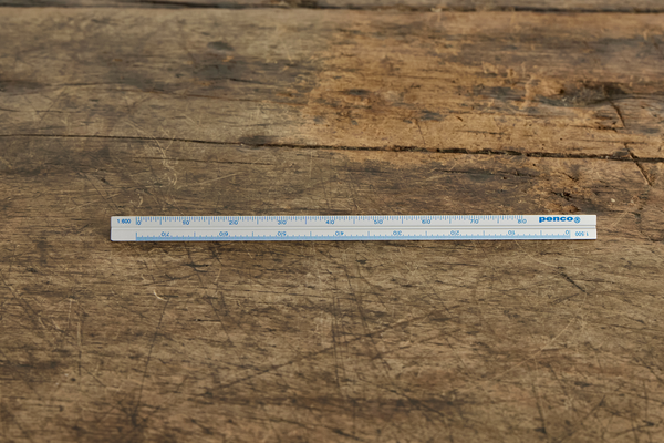 Silver Metric Drafting Scale