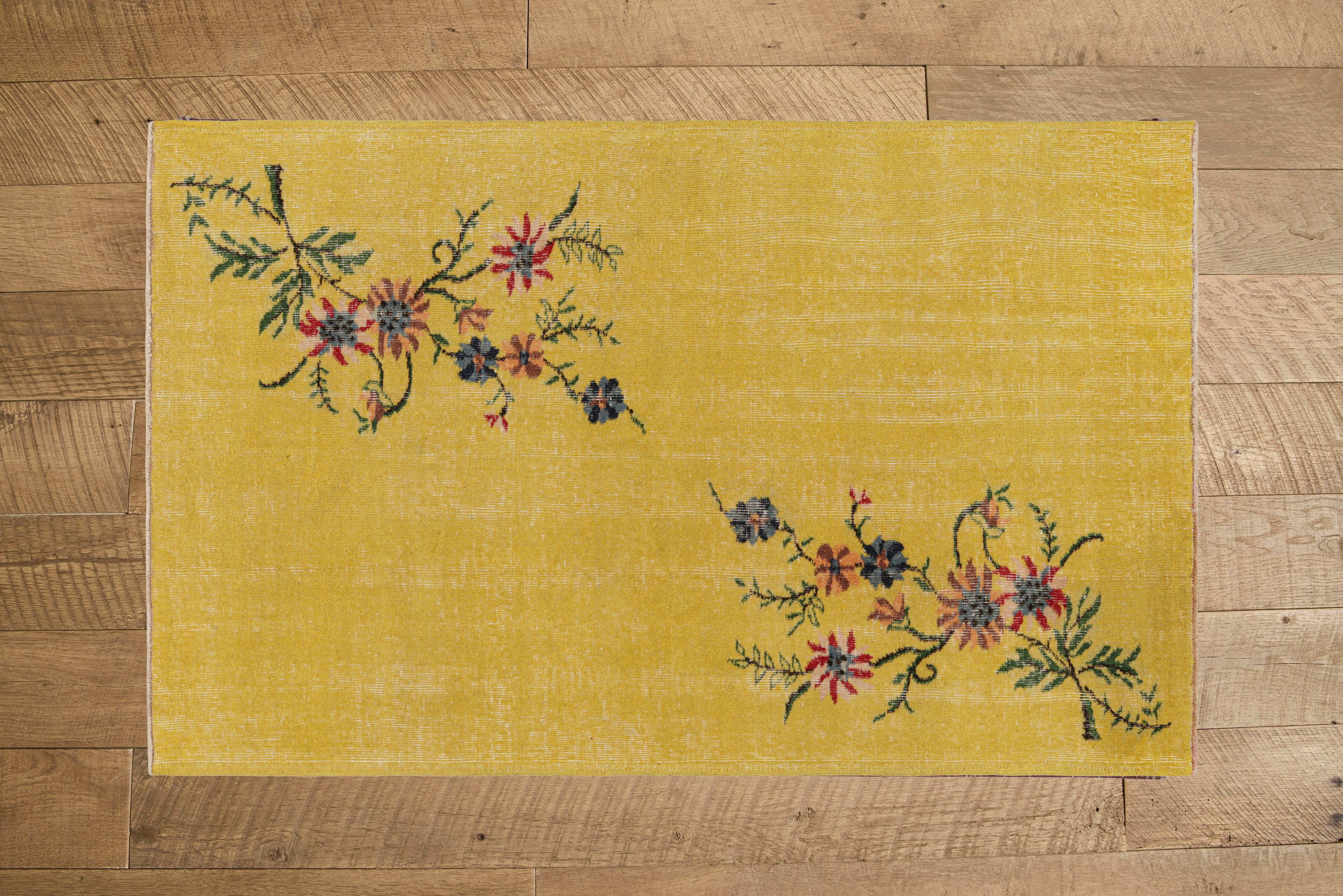 Yellow Turkish Rug