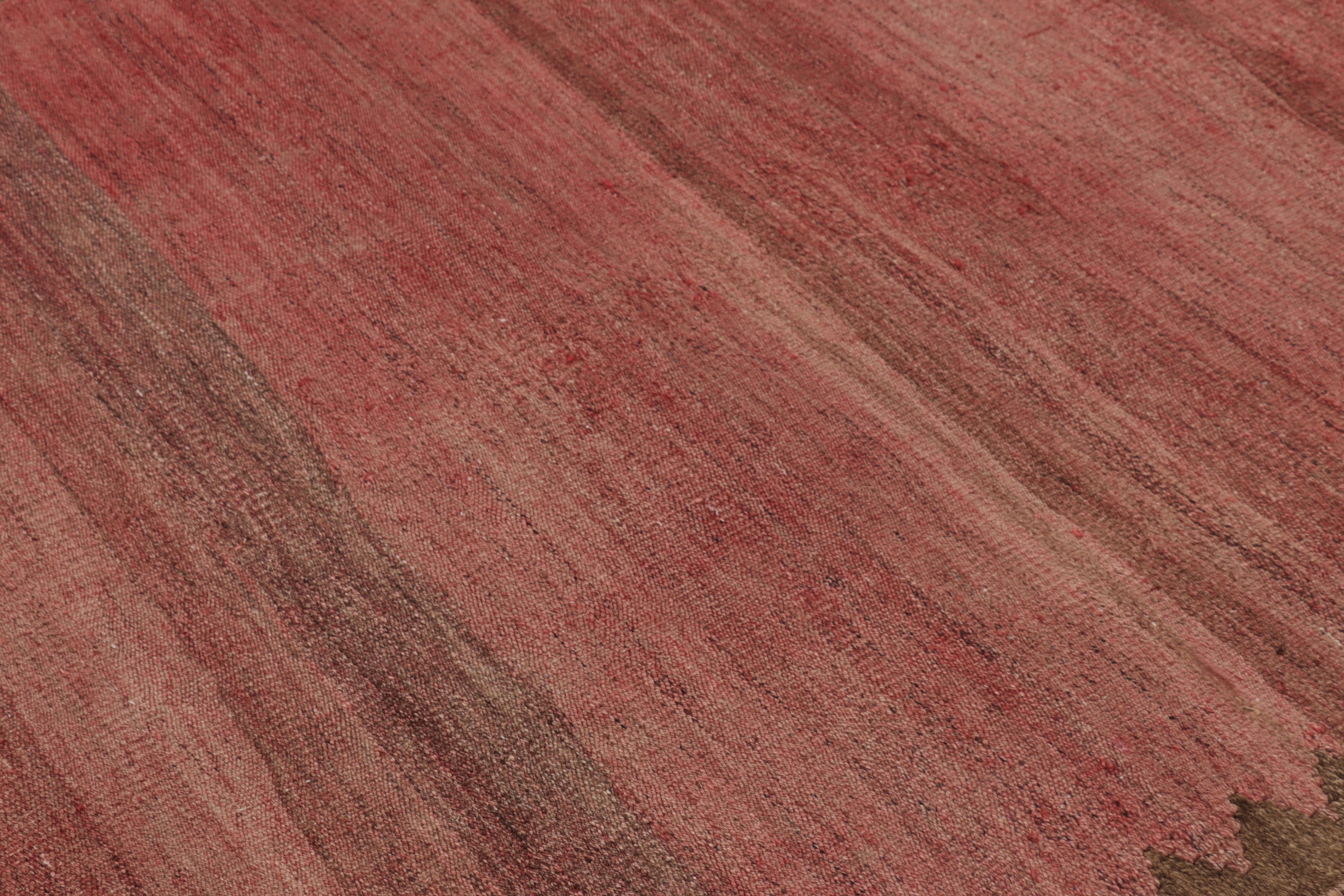 Pink & Brown Bidjar Rug 4’6 X 7’6