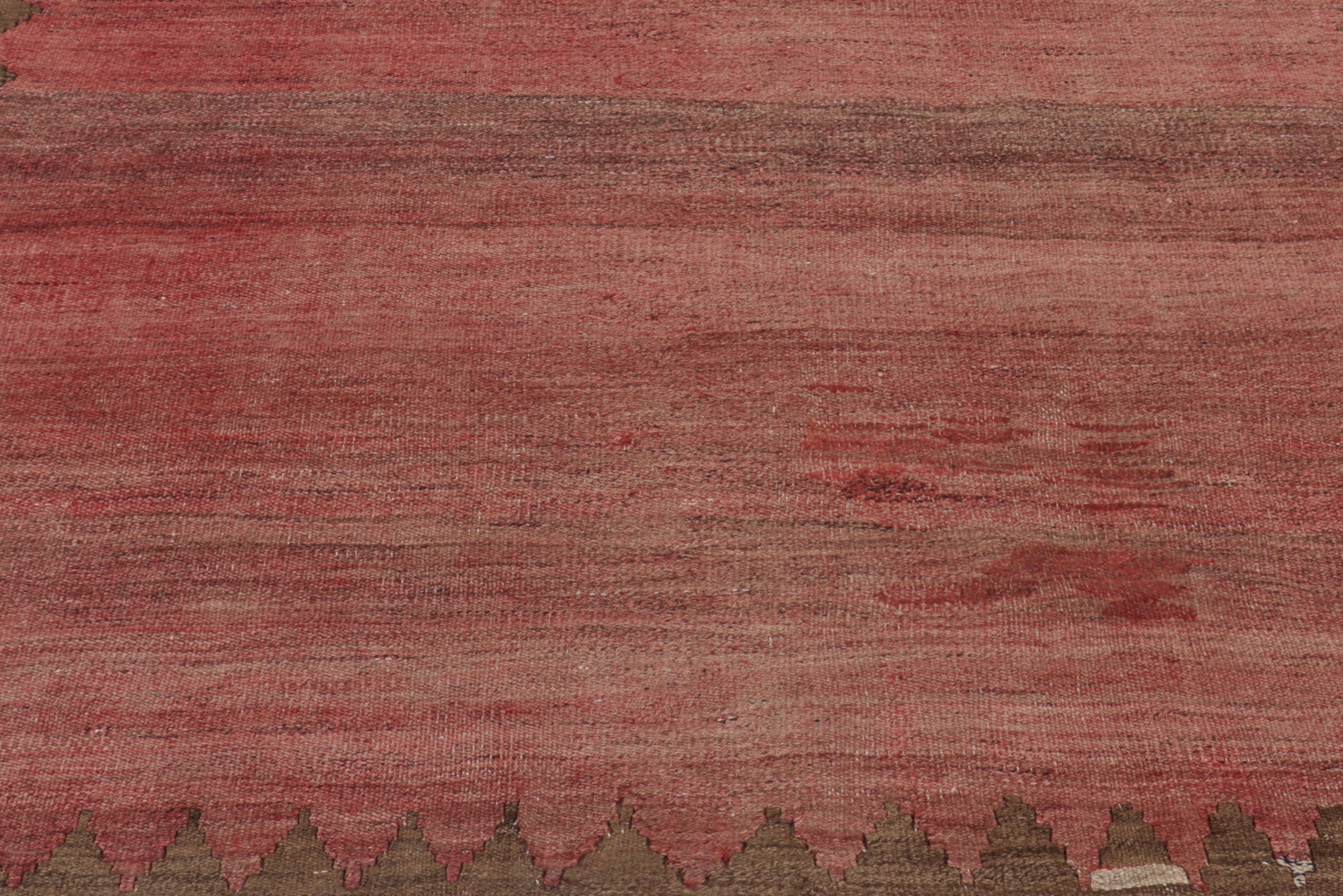 Pink & Brown Bidjar Rug 4’6 X 7’6