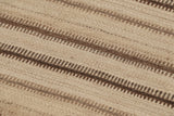 Brown Stripe Bidjari Rug 6'6 X 7'6
