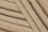 Brown Stripe Bidjari Rug 6'6 X 7'6