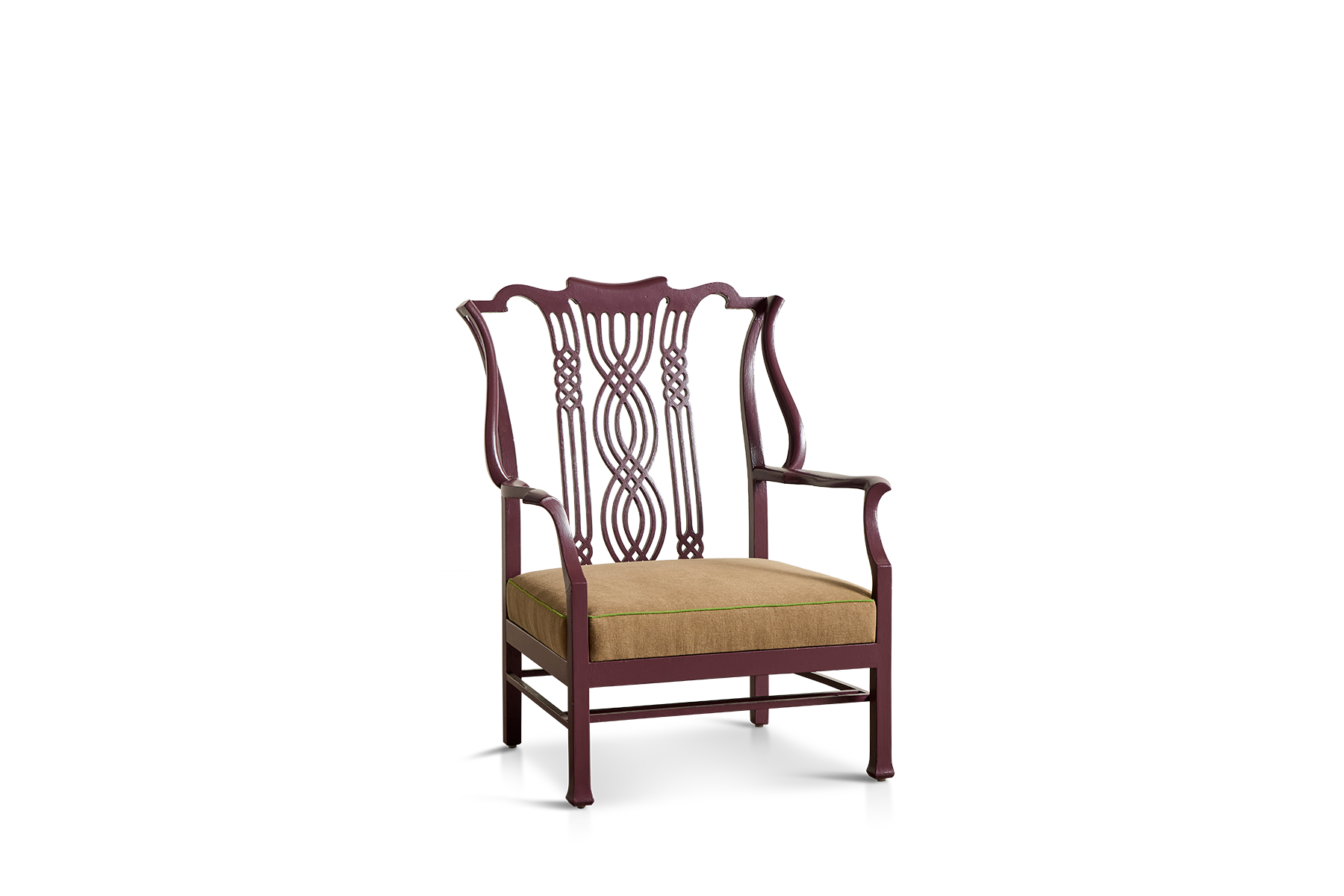 Pair of English Painted Armchairs