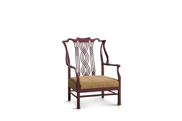 Pair of English Painted Armchairs