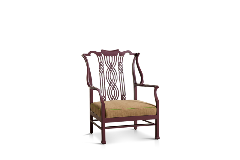 Pair of English Painted Armchairs