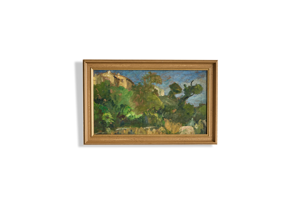 Small Tree Oil Painting