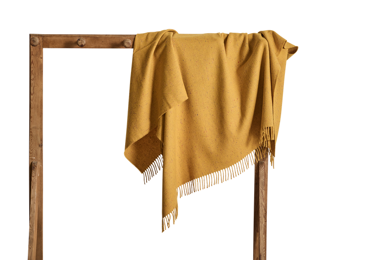 Chartreuse Yellow Throw