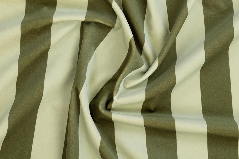 Camelot Stripe Velvet in Juniper