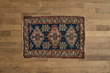 Geometric Floral Throw Rug 3' X 4'3