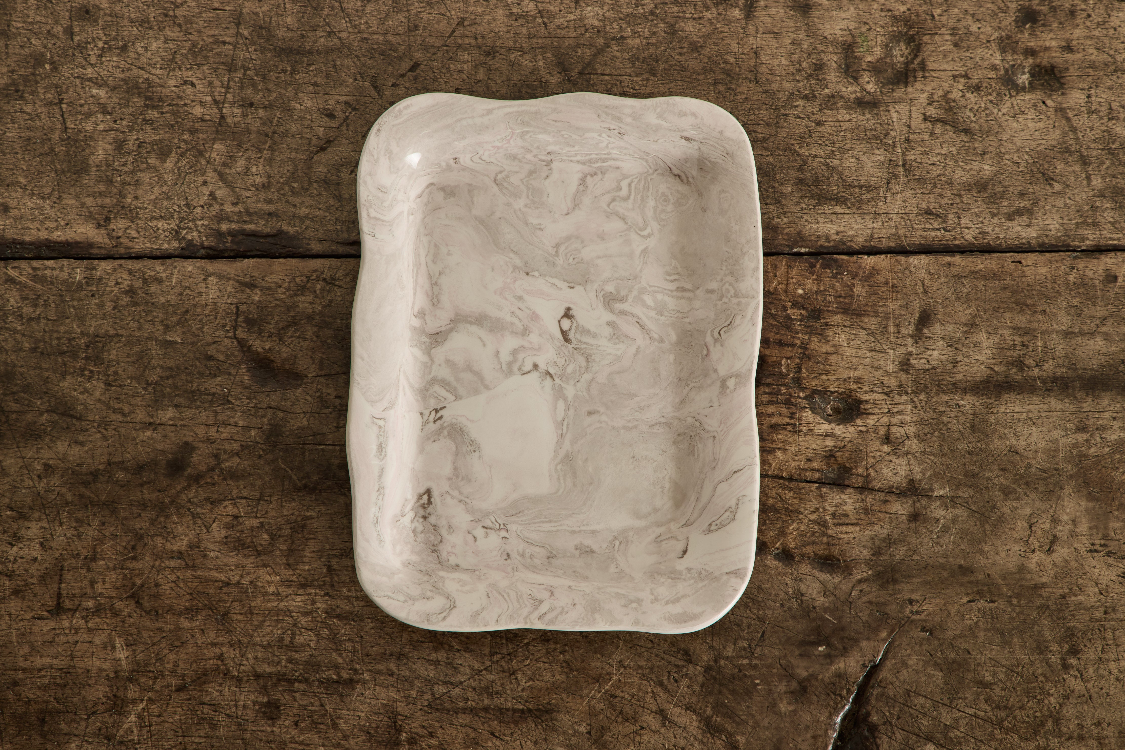 Pink Rectangular Platter