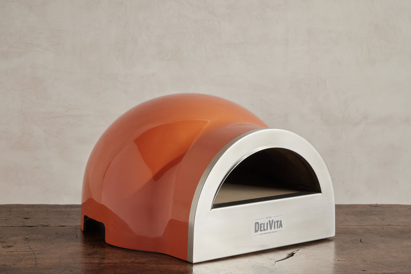 DeliVita Wood Fired Oven Set, Orange