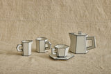 Shown with matching Tea Cup, Espresso Cup & Saucer and Jug