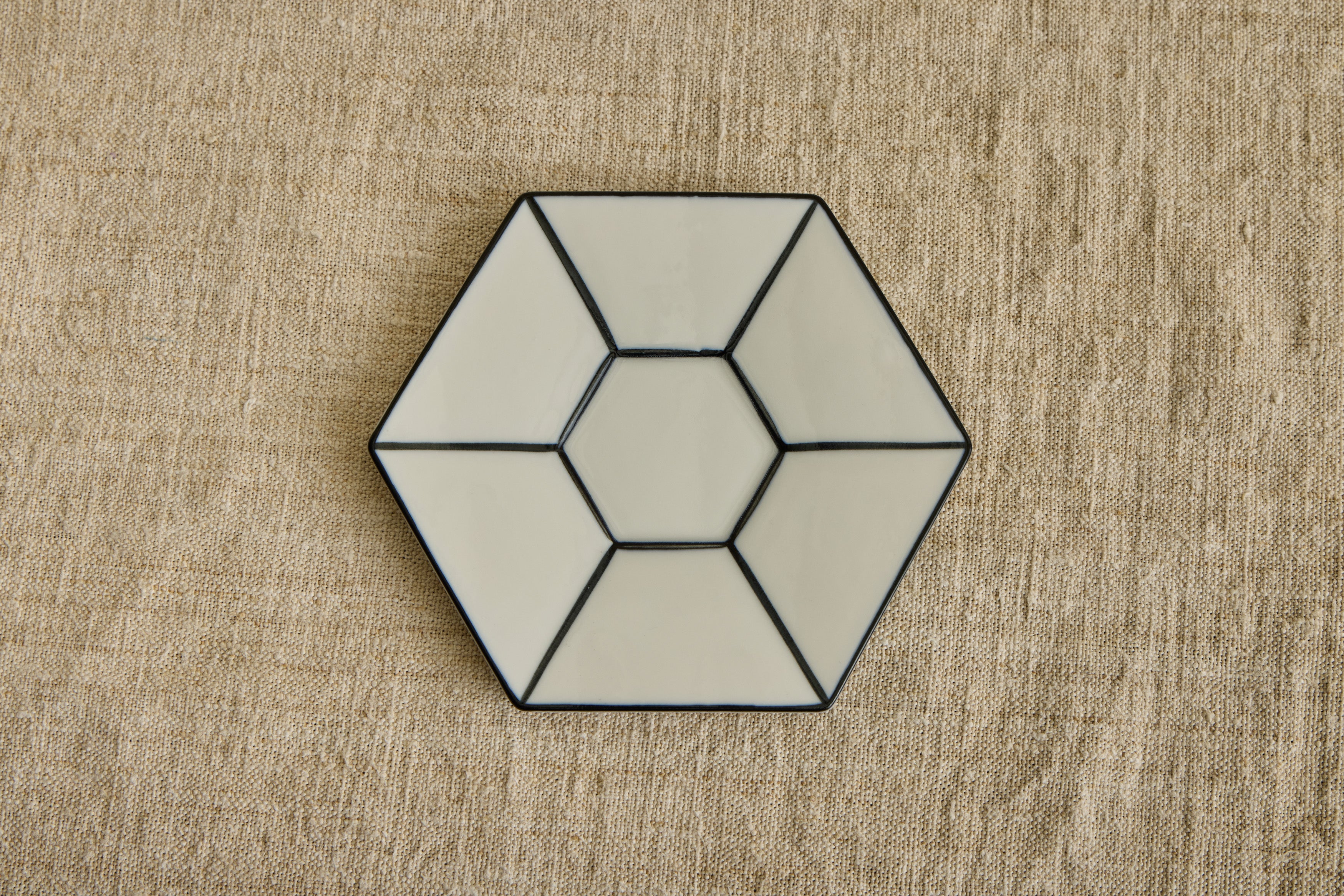 Carte Blanche Espresso Cup & Saucer in White & Black