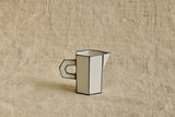 Carte Blanche Jug in White & Black