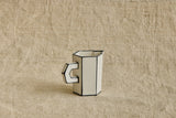 Carte Blanche Jug in White & Black