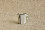 Carte Blanche Jug in White & Black