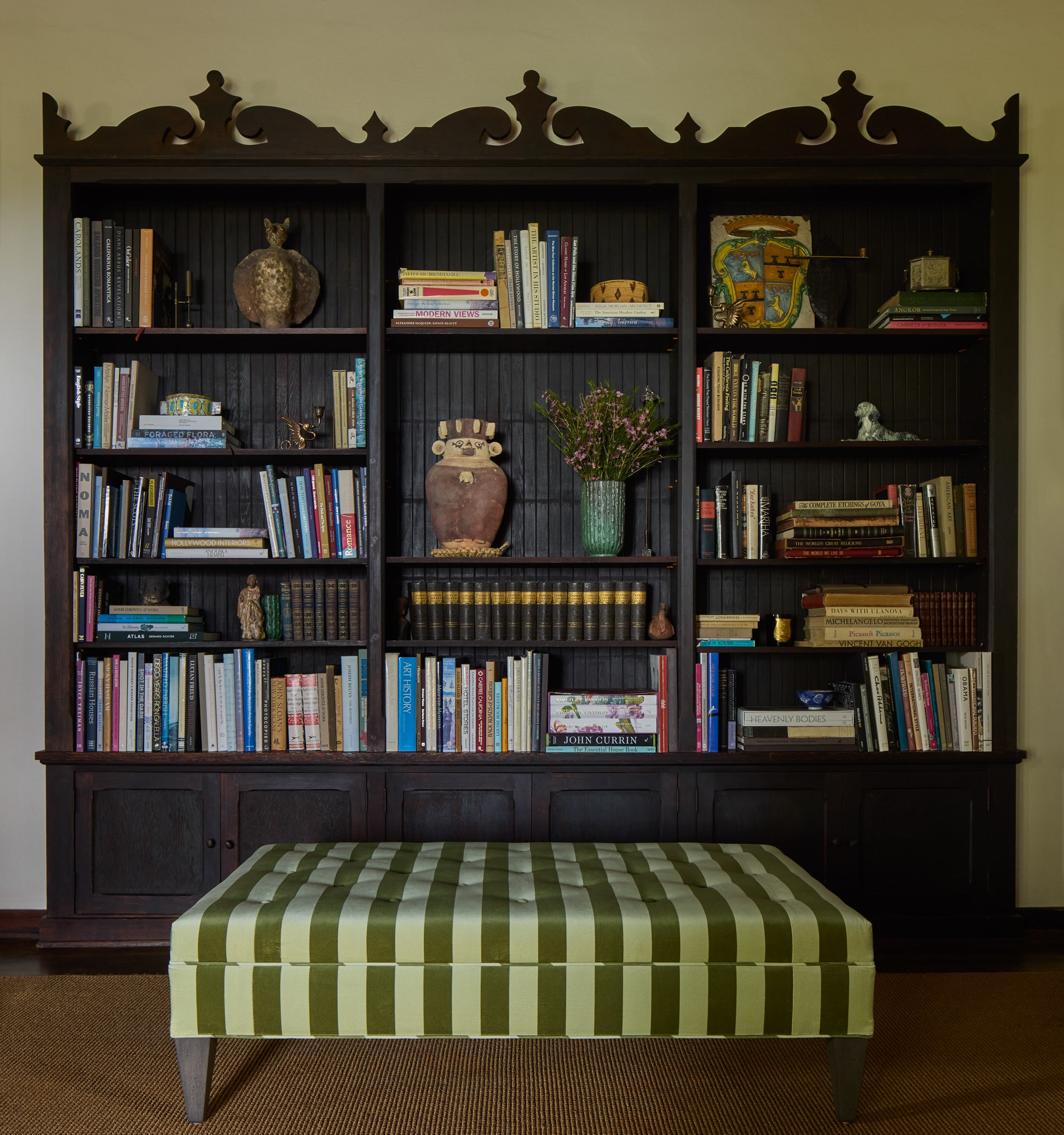 Tufted Ottoman, 54"