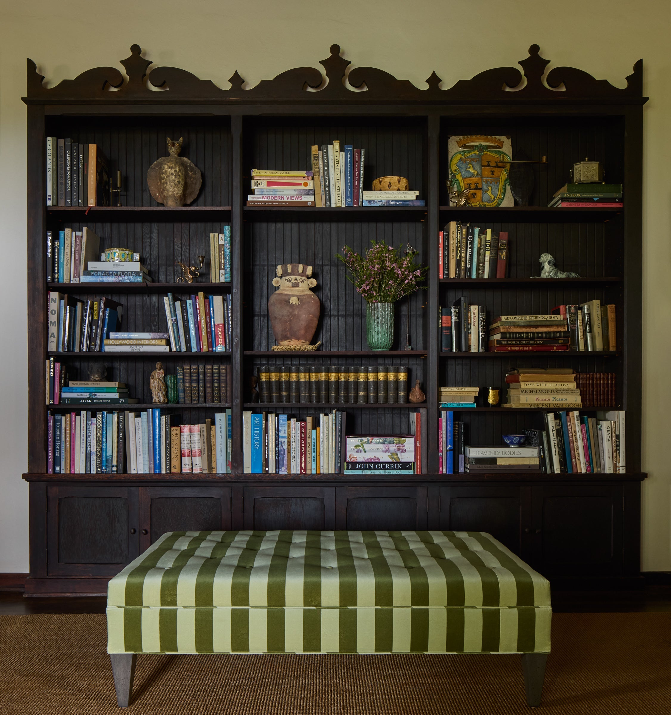 Tufted Ottoman, 54"