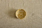 Enamelware Small Bowl in Citron Splatter