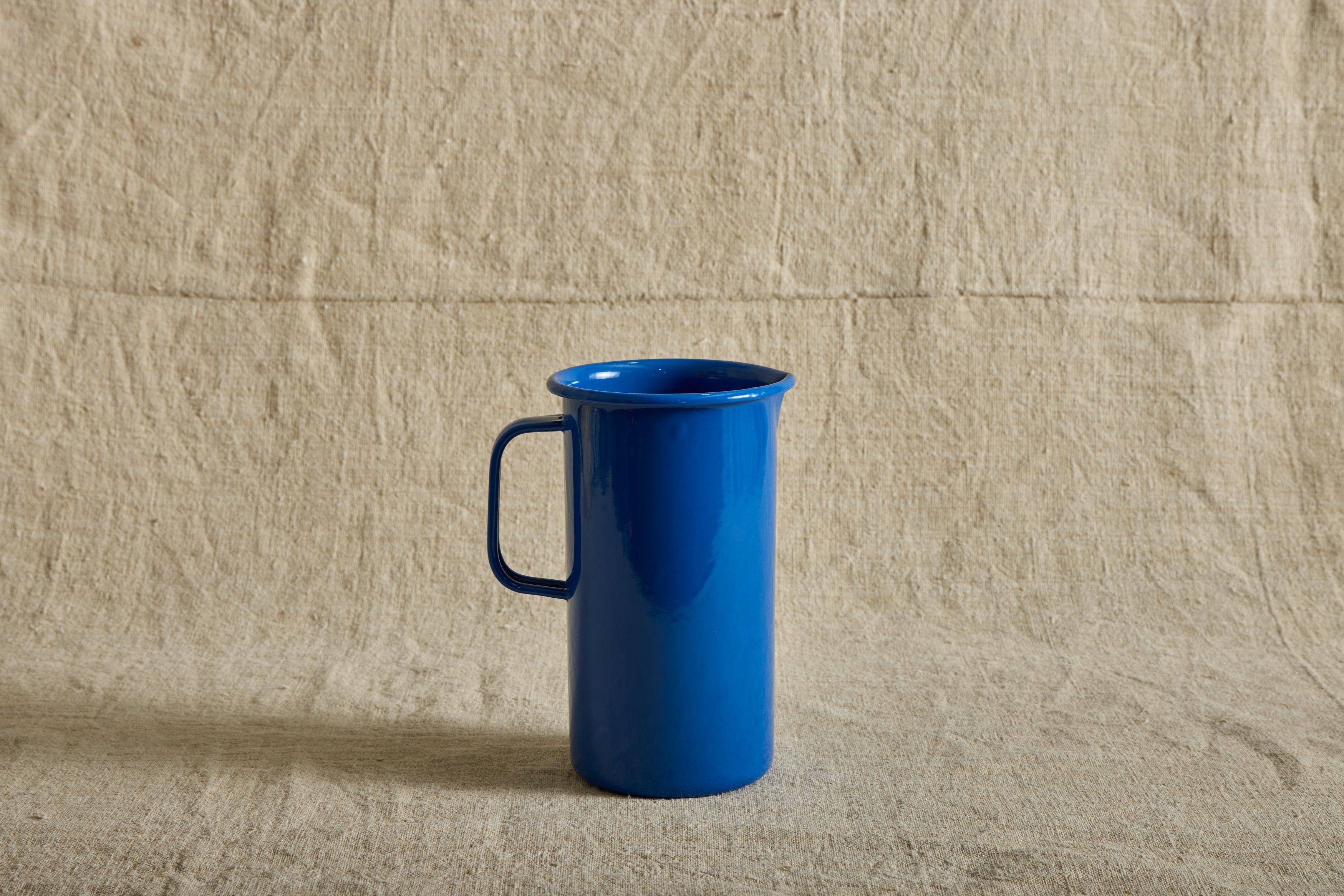 Enamelware Pitcher in Azure