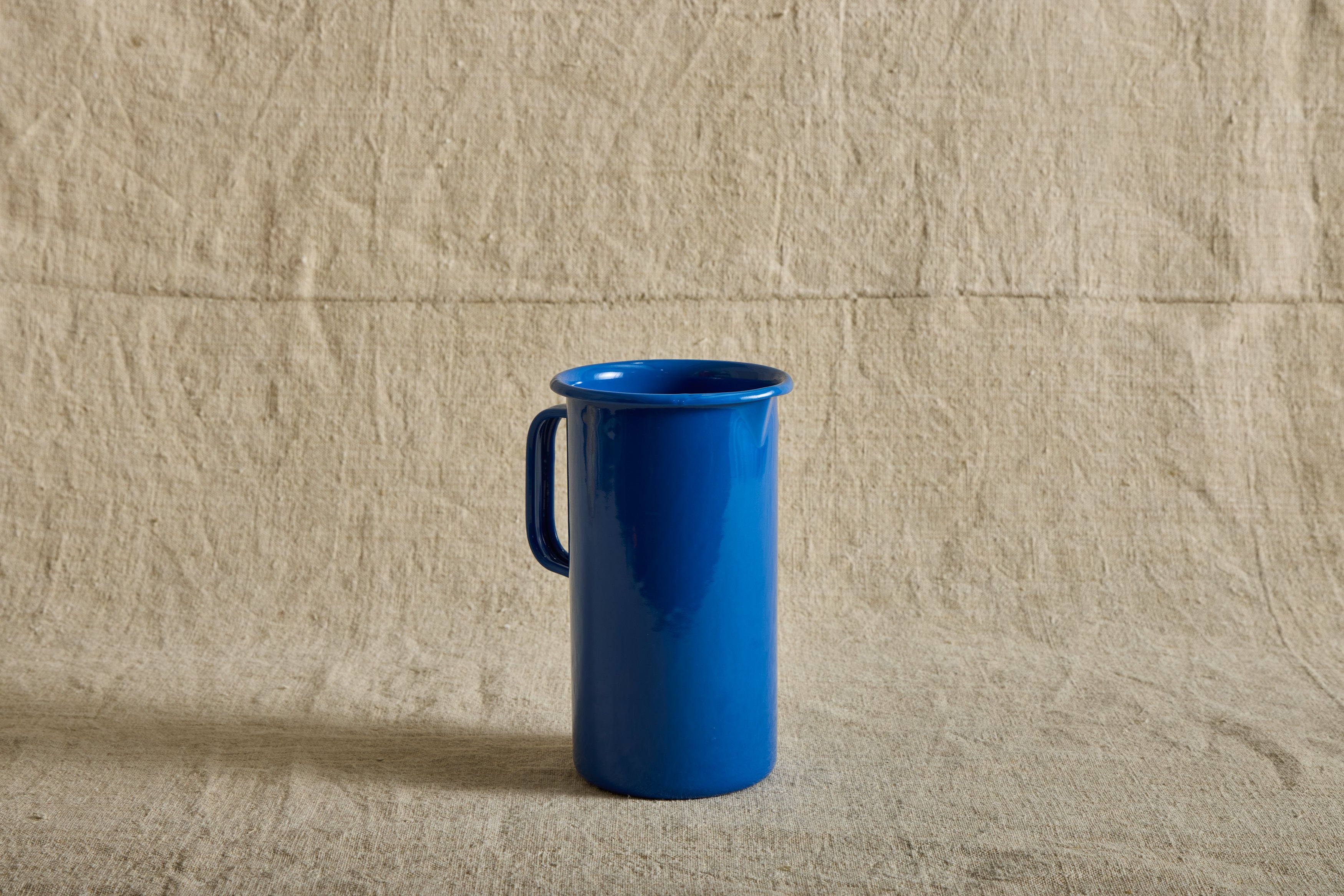 Enamelware Pitcher in Azure