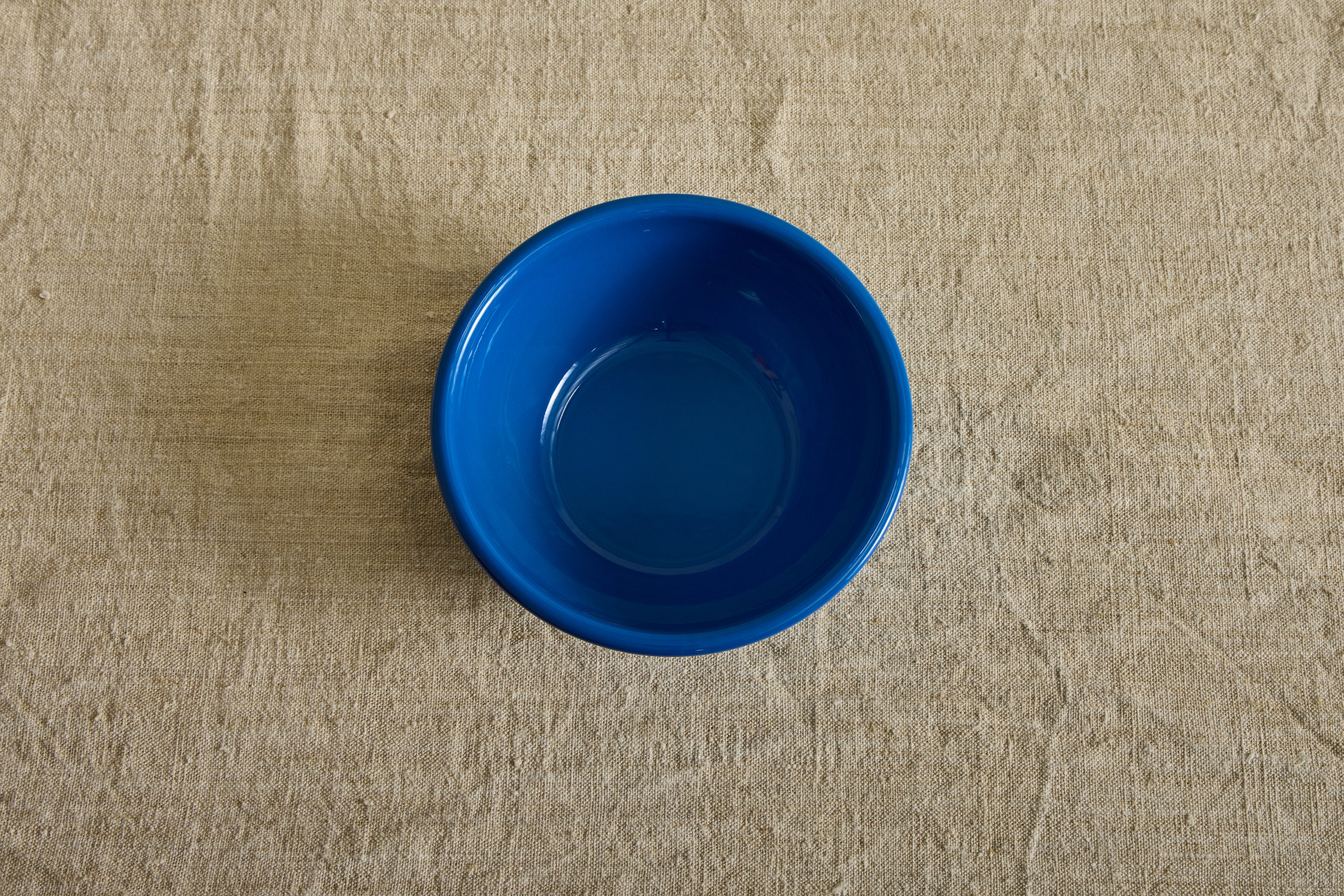 Enamelware Medium Bowl in Azure
