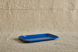 Enamelware Serving Tray in Azure