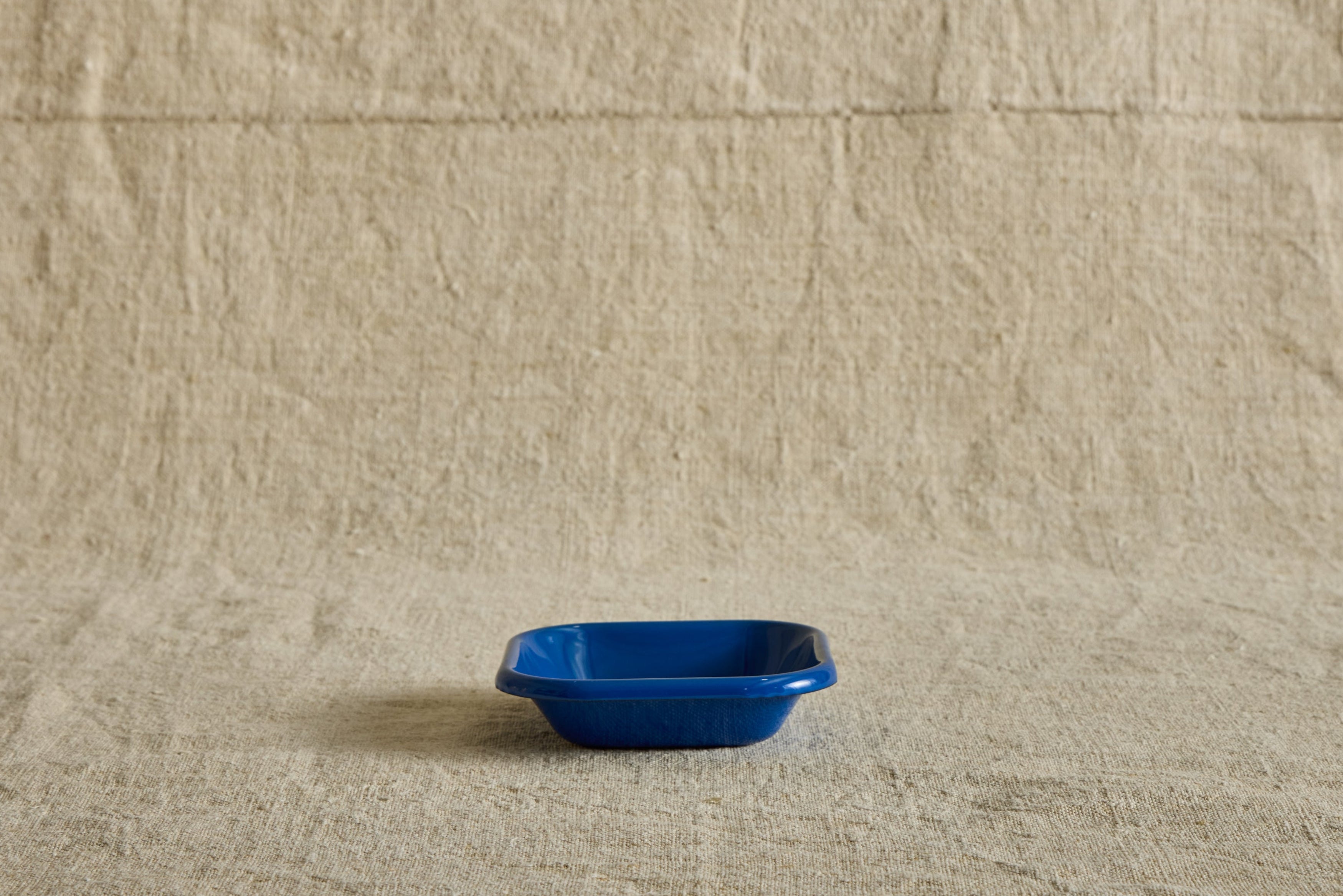 Enamelware Catchall Tray in Azure