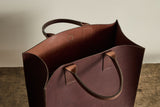 Men's Tote in Chocolate Buffalo