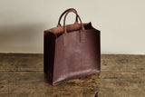 Men's Tote in Chocolate Buffalo