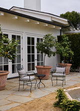 Shown in Perennials Tatton Stripe in Basalt