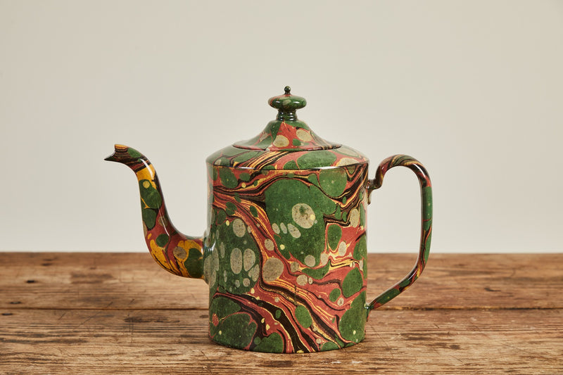 Astier de Villatte, John Derian Marble Teapot