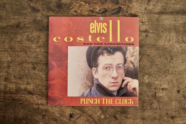 Elvis Costello & the Attractions "Punch the Clock" LP