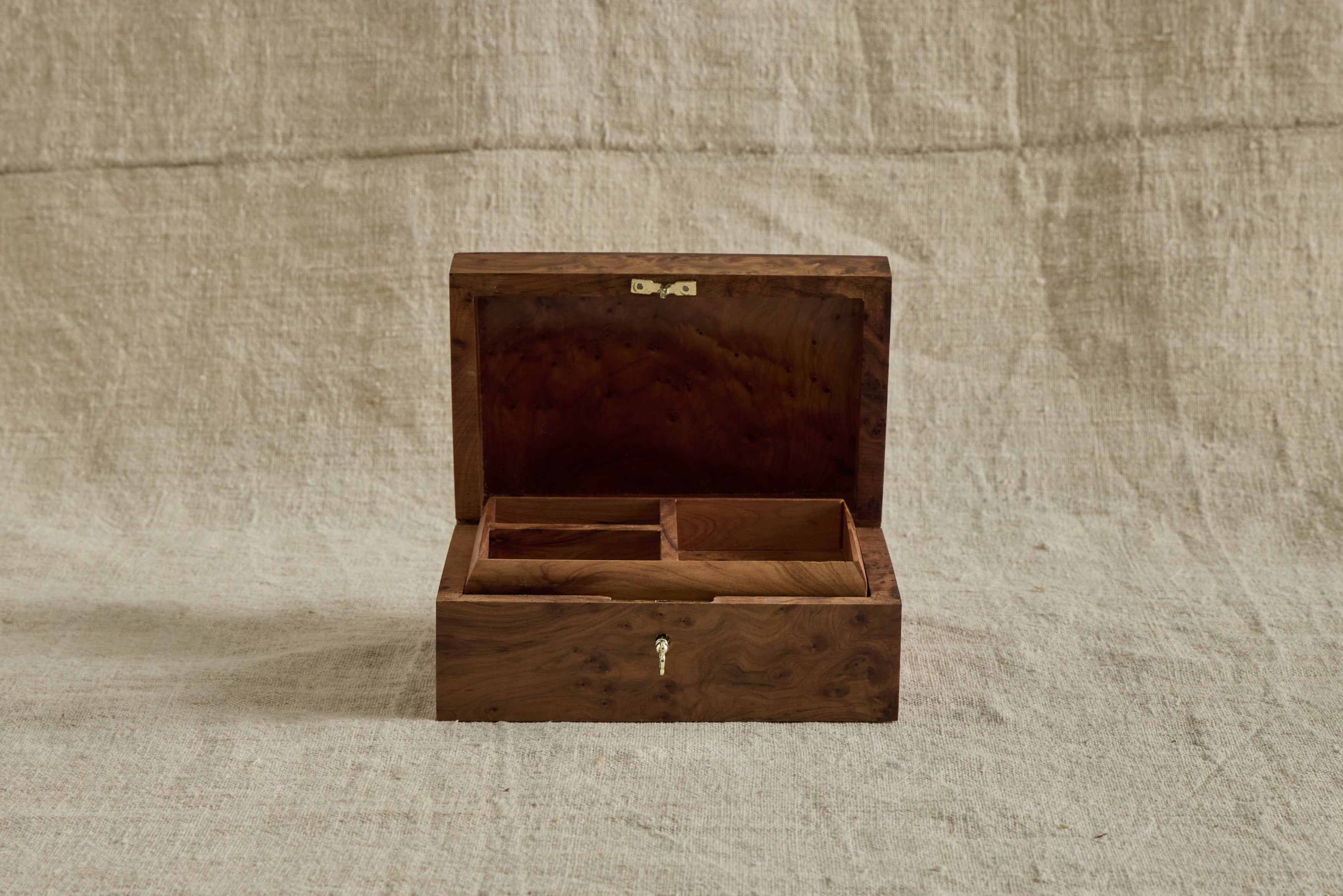 Burlwood Jewelry Box