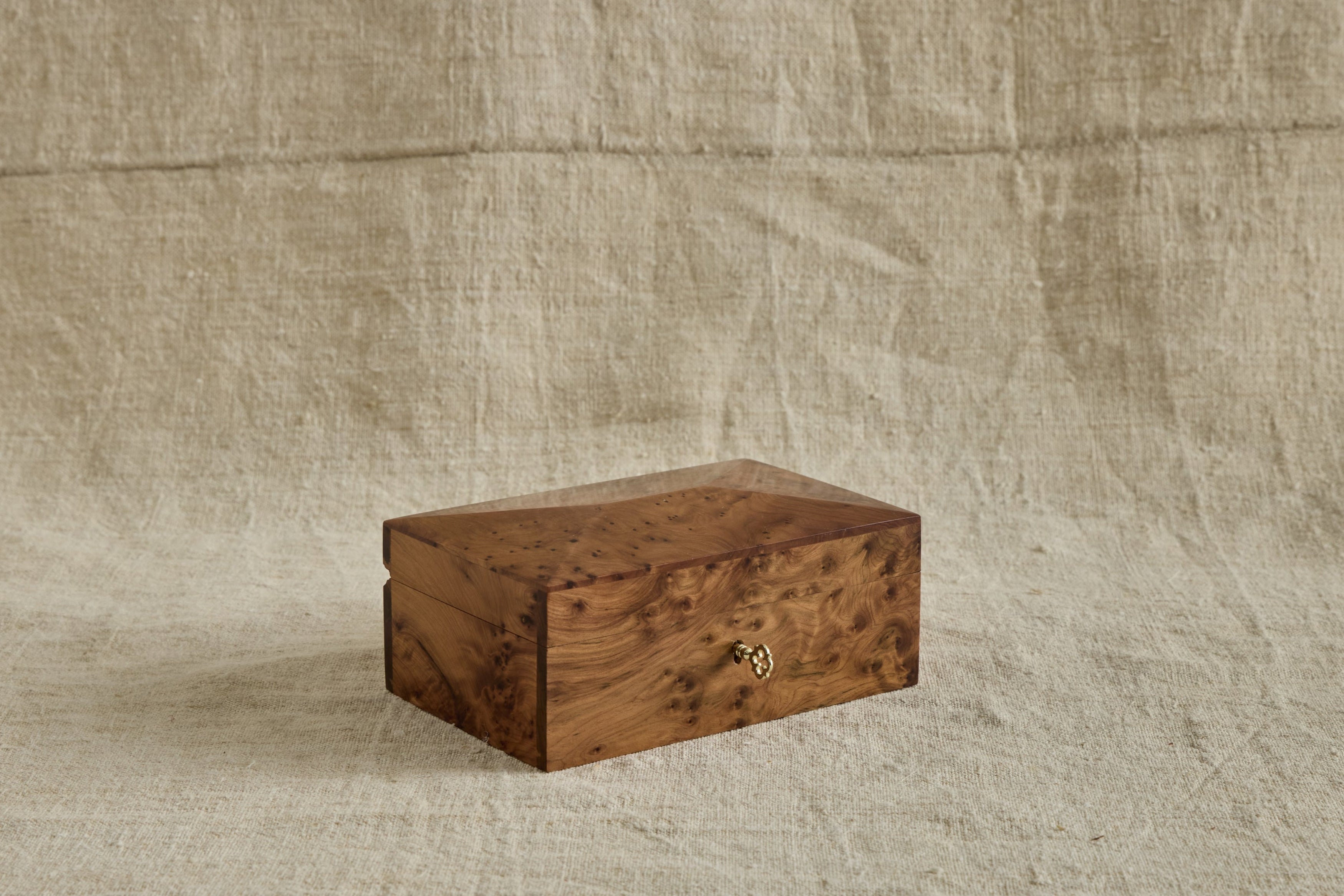 Burlwood Jewelry Box