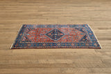 Blue Medallion Malayer Rug 4'6 x 6'7