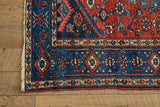 Blue Medallion Malayer Rug 4'6 x 6'7