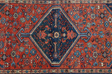 Blue Medallion Malayer Rug 4'6 x 6'7