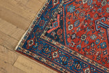 Blue Medallion Malayer Rug 4'6 x 6'7