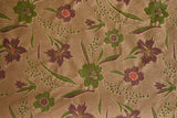 Aster Jacquard Coverlet with Fringe in Vert
