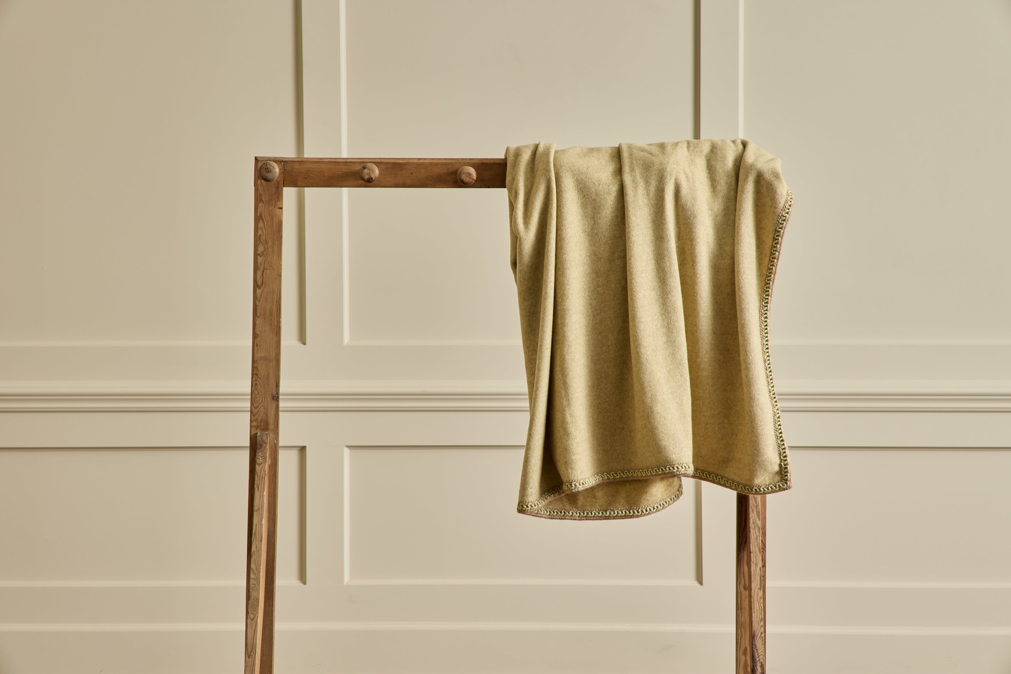 Italian Bamboo Throw in Saffron