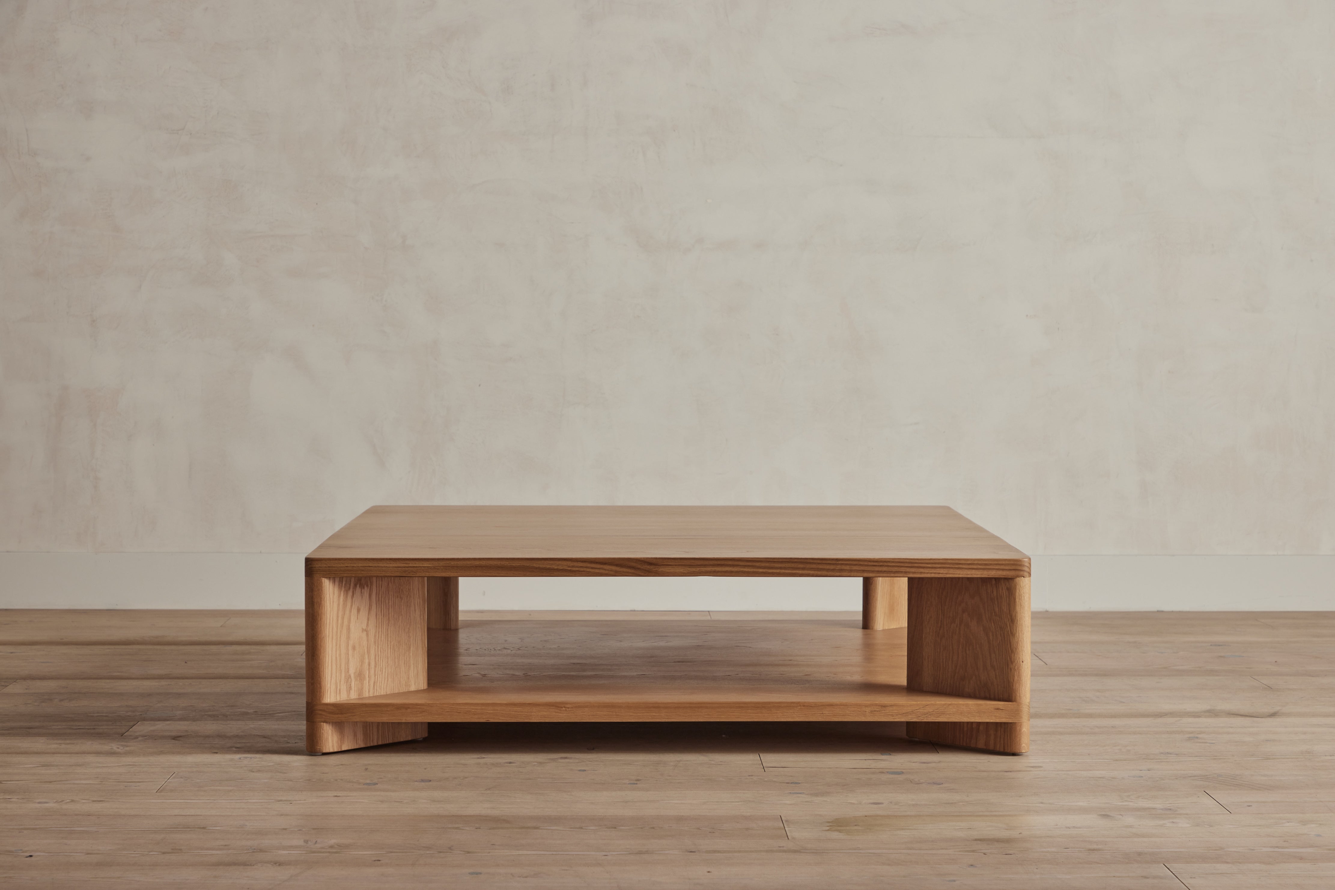 Nickey Kehoe 48" Square Shelf Coffee Table - In Stock