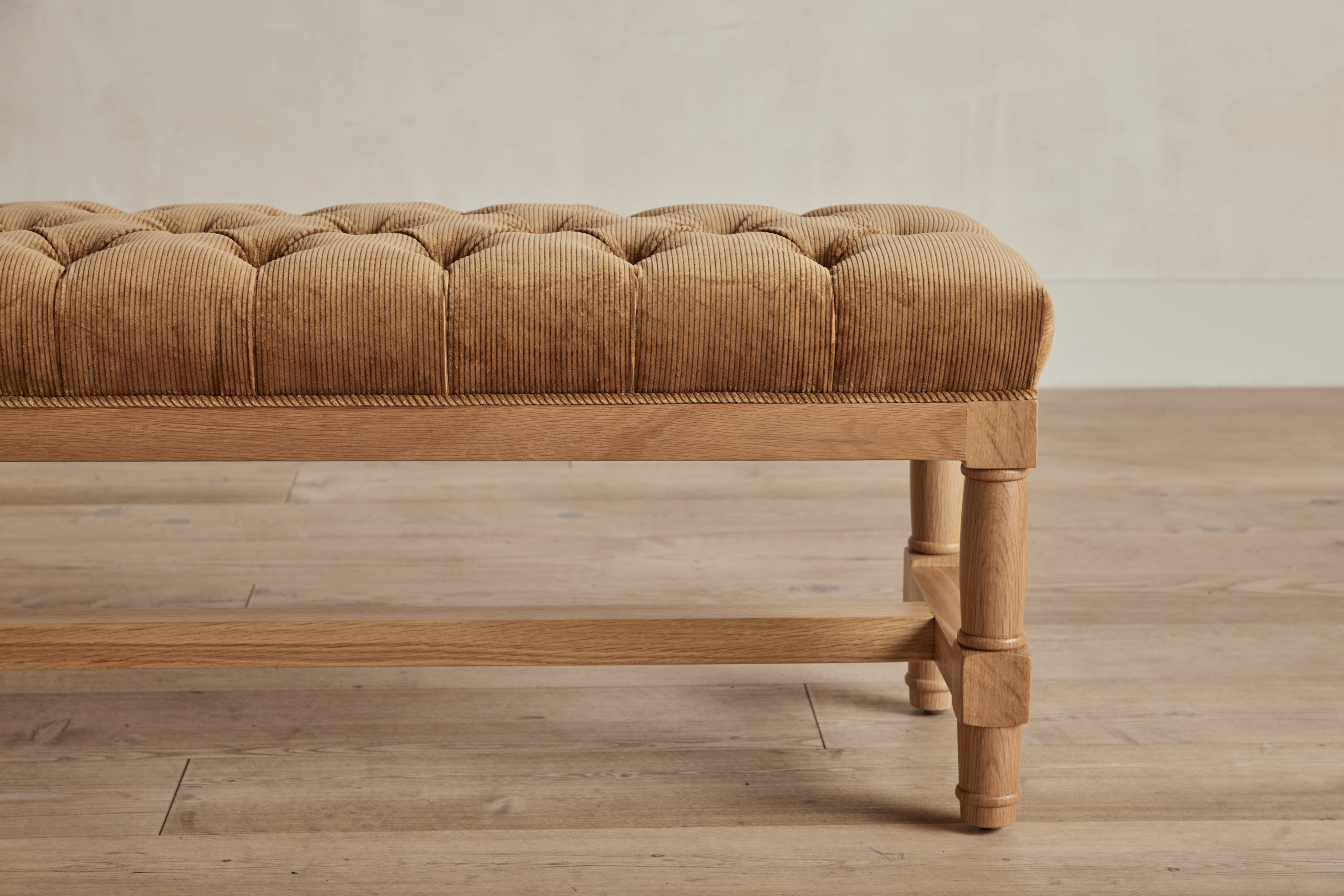 Nickey Kehoe 72" Tufted Bench - In Stock