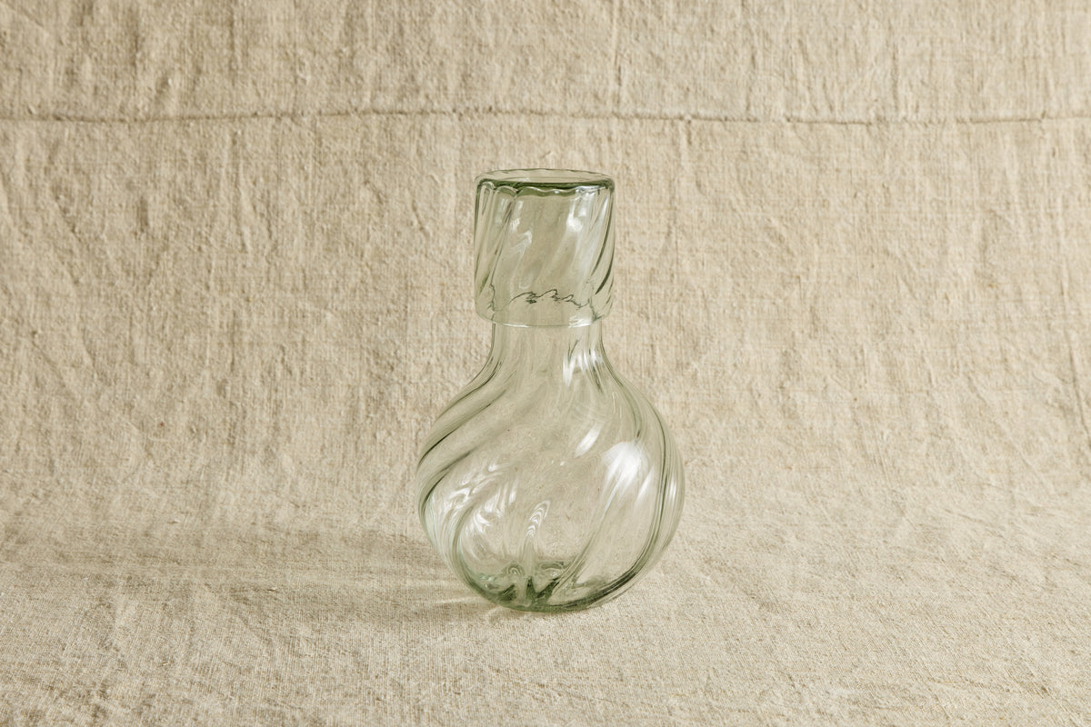 Twirl Carafe with Glass