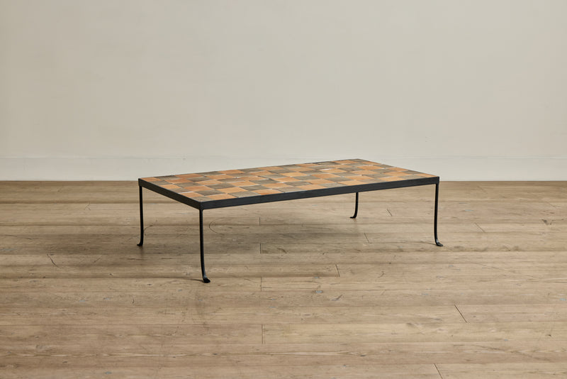 Burnt Sugar & Amber Tile Coffee Table