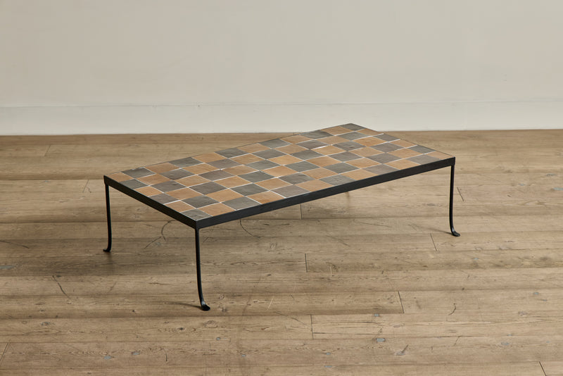 Burnt Sugar & Amber Tile Coffee Table