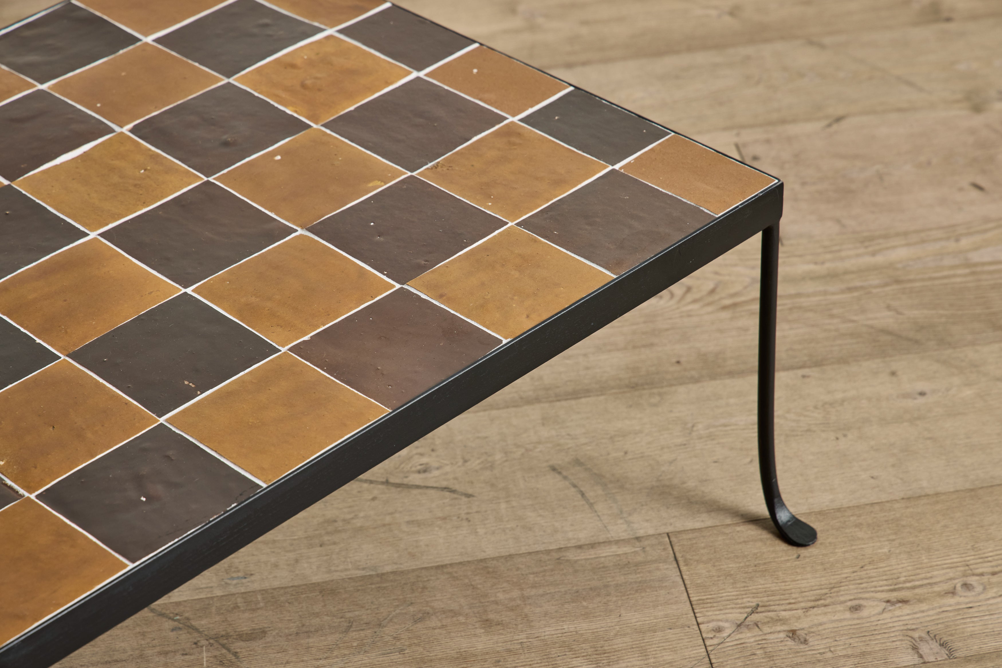 Burnt Sugar & Amber Tile Coffee Table